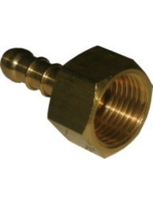 Hose tail with 1/2 inch connection inner thread. You can use this to connect your instantaneous water heater to a gas hose.