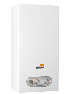 The Cointra Supreme propane gas instantaneous water heater with closed system. 11 liter of hot water per minute, modulating type.