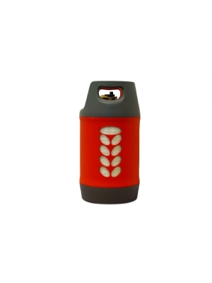 Refillable LPG bottle with separate filling opening and tap