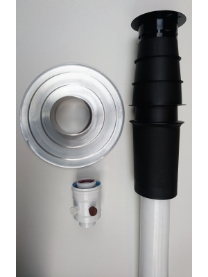 TTulpe roof gland set. Vertical evacuation set for the closed C-Meister-13