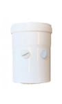 TTulpe vertical concentric connection part F / F for TTulpe C-Meister 13 | Propanegaswaterheaters.com